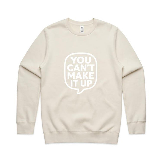 YCMIU Men's Stencil Crew Sweater