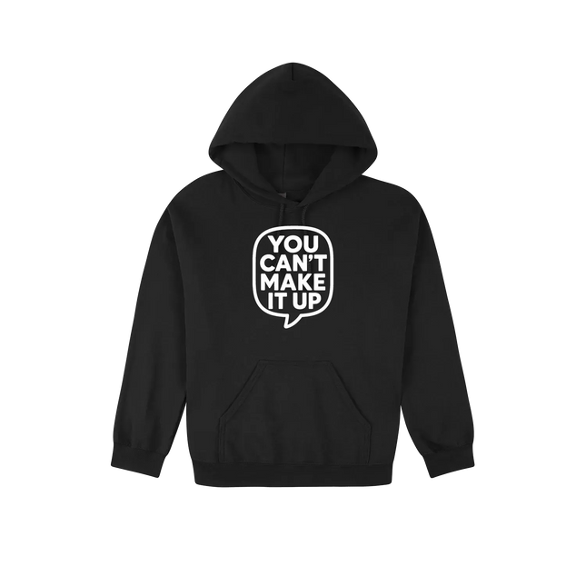 Black front flat lay