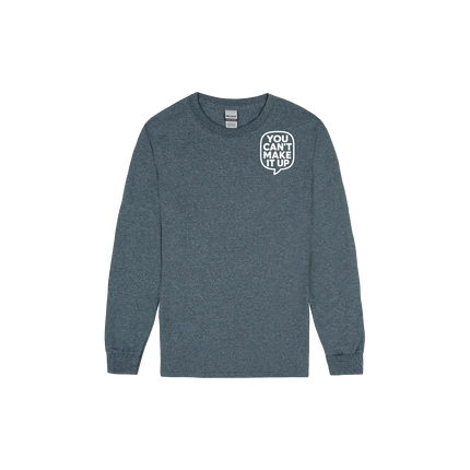 Dark Heather front flat lay