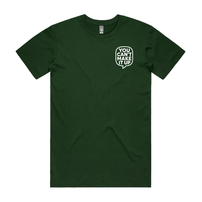 Forest Green front flat lay
