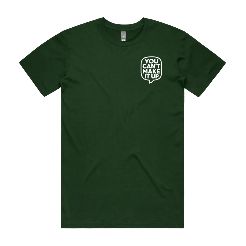 Forest Green front flat lay