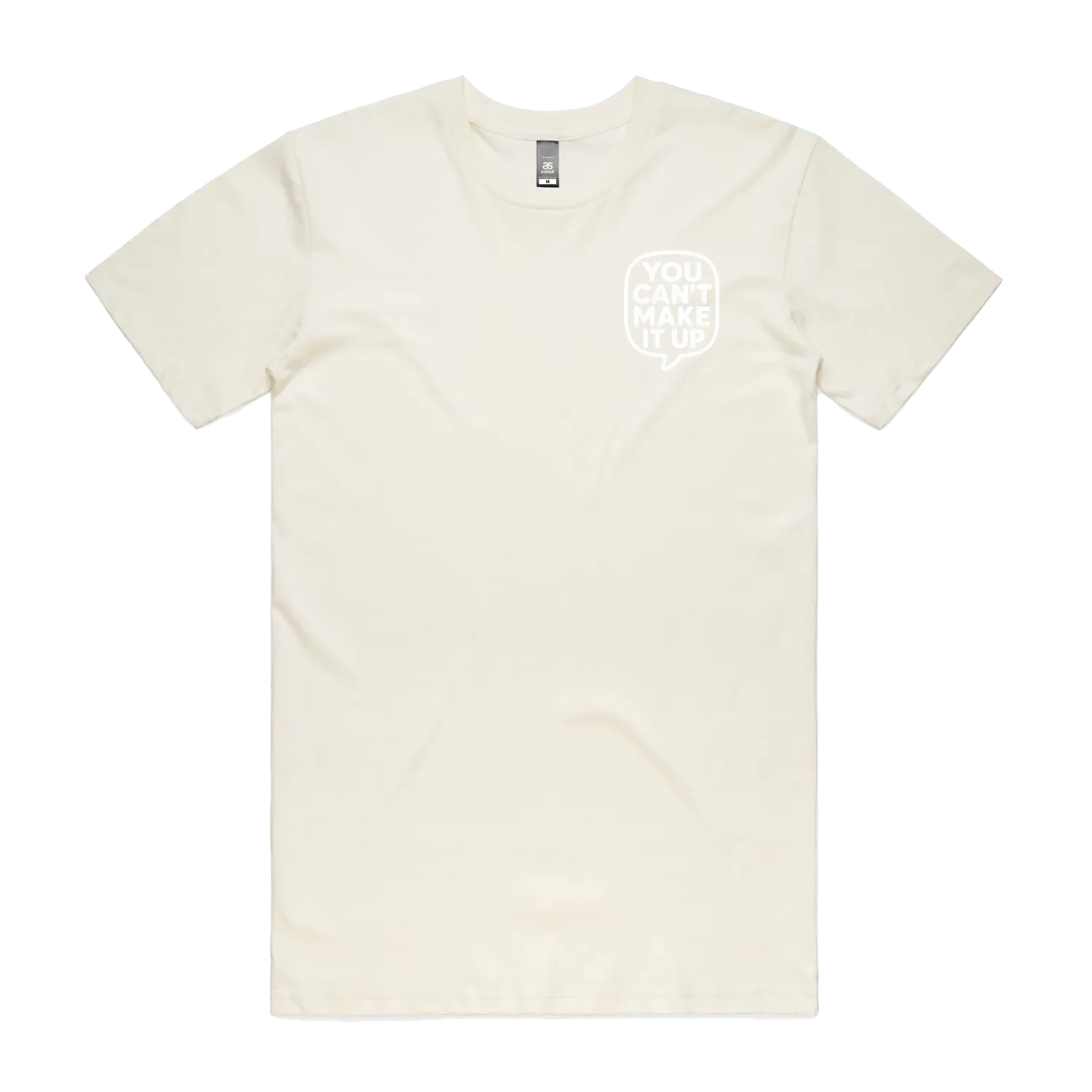 Natural front flat lay