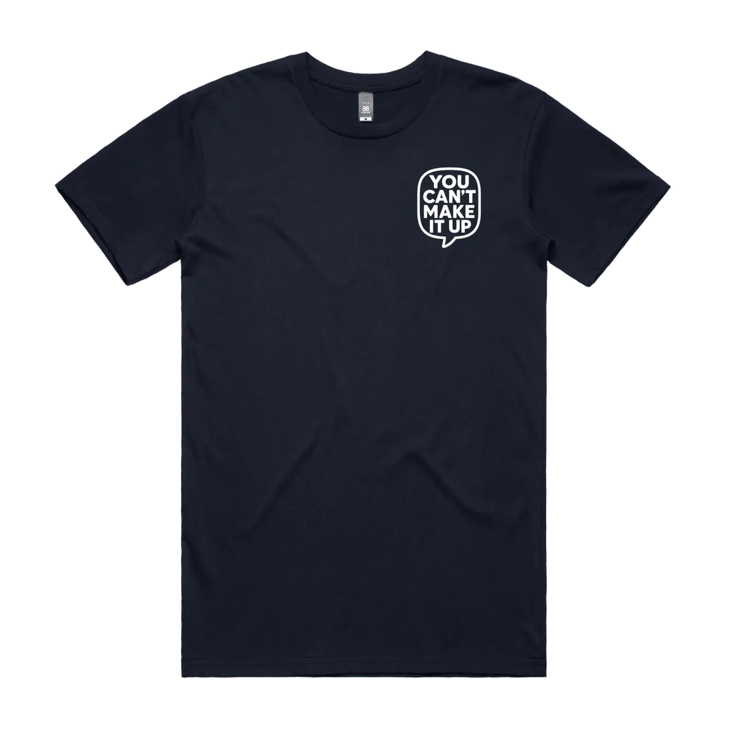 Navy front flat lay