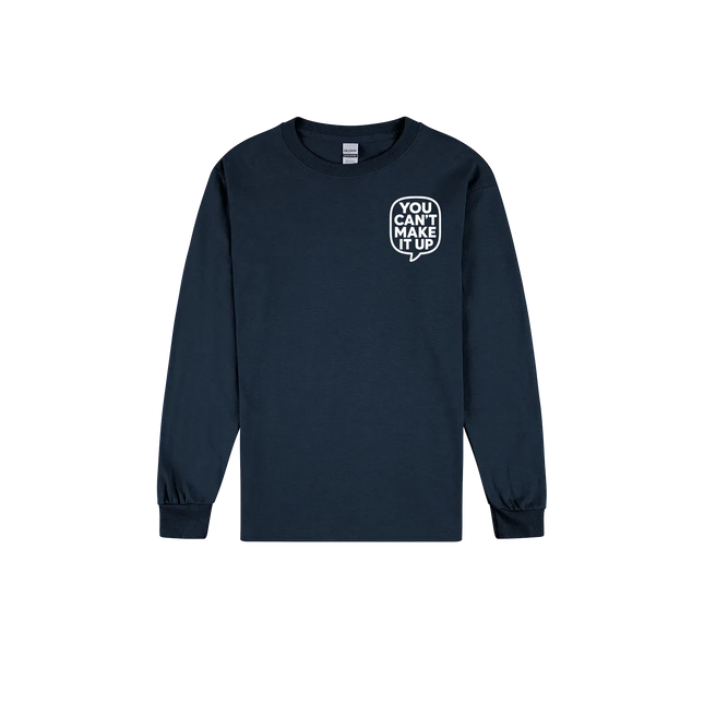 Navy front flat lay