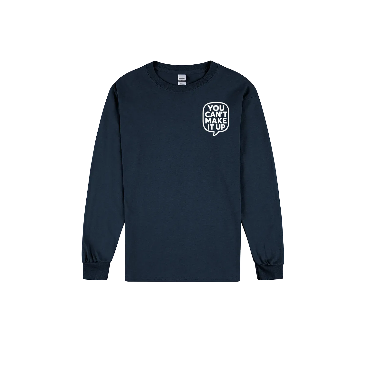 Navy front flat lay