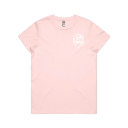 Pink front flat lay