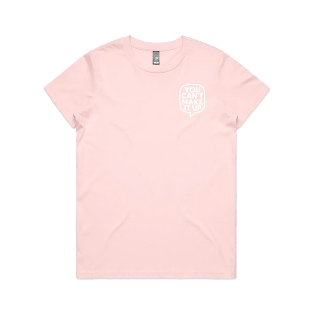 Pink front flat lay