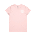 Pink front flat lay