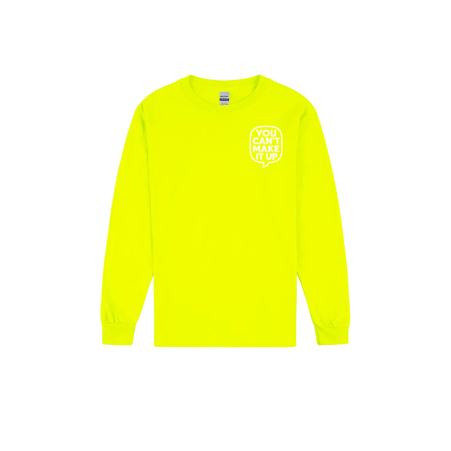 Safety Green front flat lay
