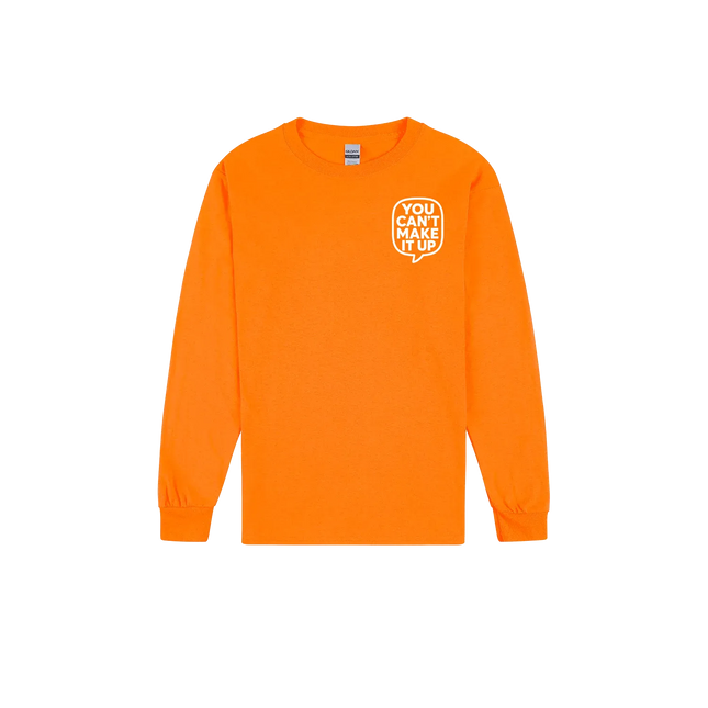 Safety Orange front flat lay