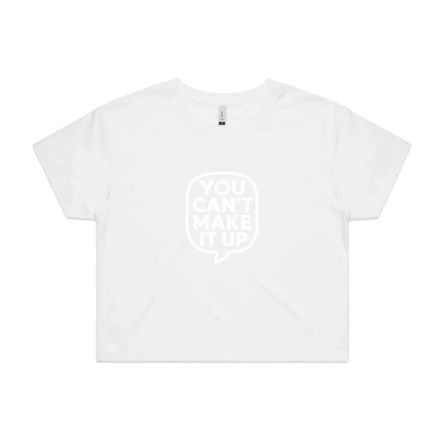 White front flat lay