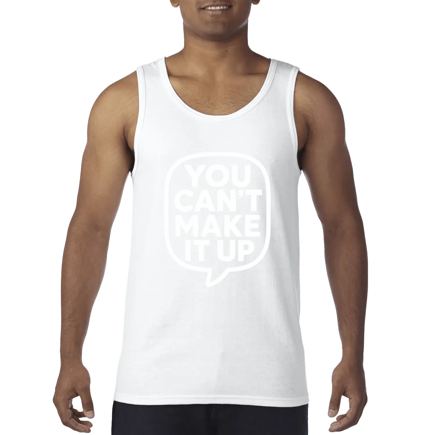 White front flat lay