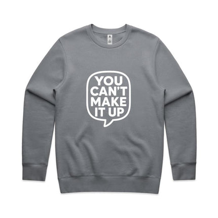 YCMIU Men's Stencil Crew Sweater